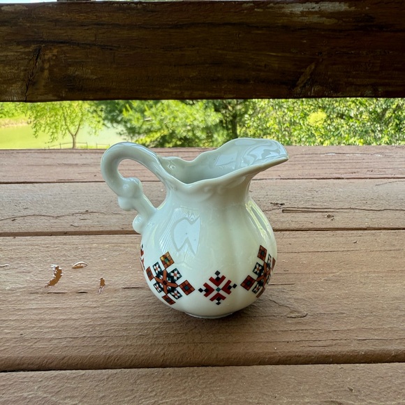 Vintage Other - Vintage Ukrainian Porcelain Pitcher By Marusia